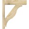 Ekena Millwork Funston Block Rough Sawn Outlooker, Douglas Fir, 6"W x 22"D x 26"H OUT06X22X26FST05RDF - alternate 2